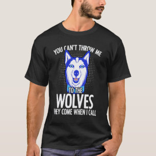 Lustig, du kannst mir kein Nazar-Auge werfen Wolf T-Shirt