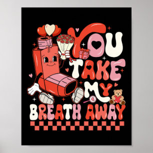 Lustig Du nimmst mir den Atem Rt Lung Squad Valent Poster