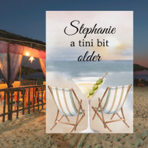 Lustig Ein Tini Bisschen Älter Beach Party 50. Geb