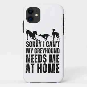 Lustig Entschuldigung Ich Kann Nicht Mein Windhund Case-Mate iPhone Hülle