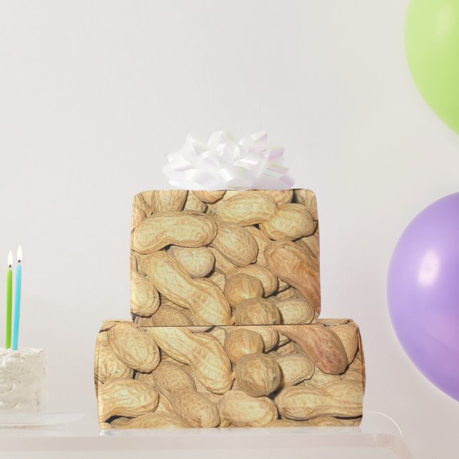 Lustig, Erdnüsse, Benutzerdefiniert Geschenkpapier (Partygeschenke)