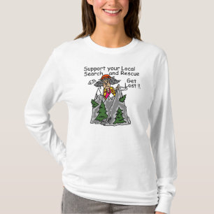 Lustig erhalten Sie verloren T-Shirt