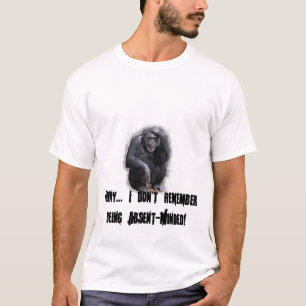 Lustig erinnere mich ich nicht, geistesabwesend zu T-Shirt