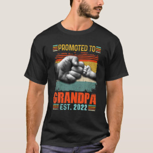 Lustig erneut zum Opa befördert Est 2022 Vintage R T-Shirt