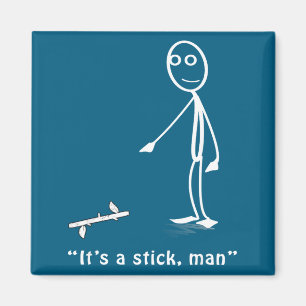 Lustig Es Ist Ein Stock, Mann Stockmann-Kostüm - S Magnet