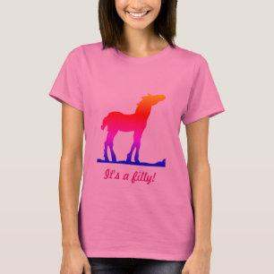 Lustig "es ist ein Stutenfohlen!" mit T-Shirt