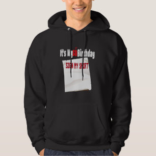 lustig Es ist mein 50. Geburtstag Mein Design unte Hoodie