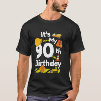 Lustig Es ist mein 90. Geburtstag Bauarbeiter 90