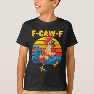 Lustig F Peinlich F Huhn F Krähen F Hahn Wortspiel T-Shirt