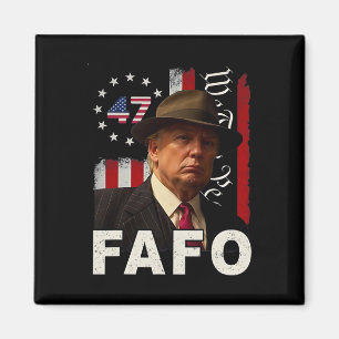 Lustig Fafo Trump Fafo Amerikanisch Usa Für Männer Magnet