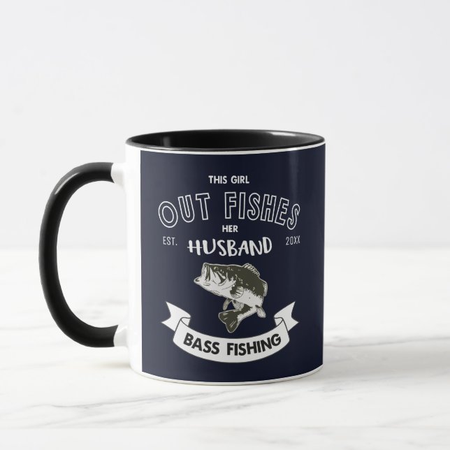 Lustig fischen Sie heraus Tasse (Links)