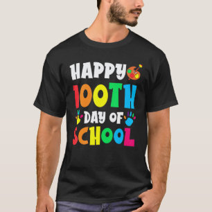 Lustig Frohe 100 Tage Schule Für Schüler & Lehrer T-Shirt