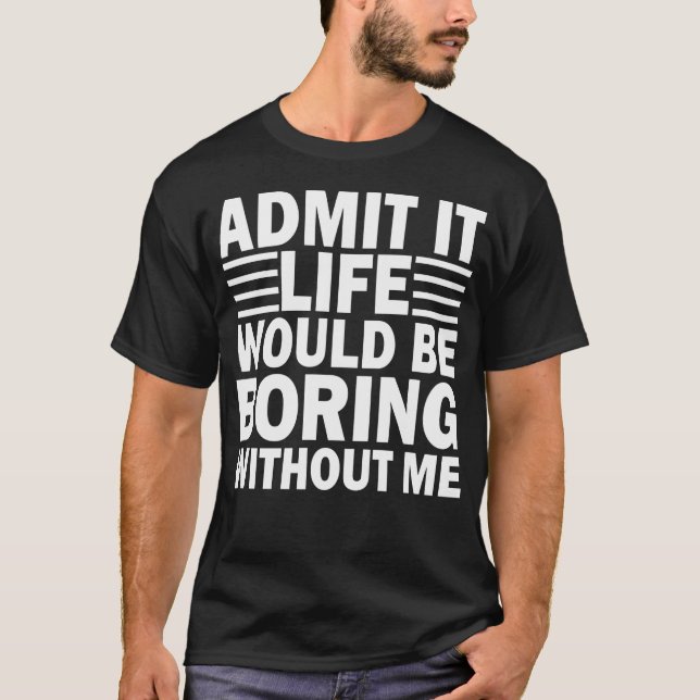 Lustig für T-Shirt (Vorderseite)