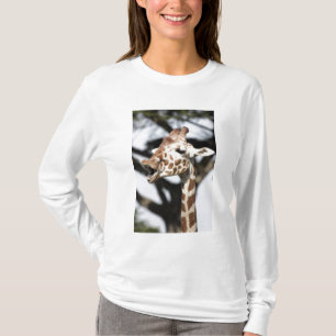 Lustig Gesicht Giraffe, San Francisco T-Shirt