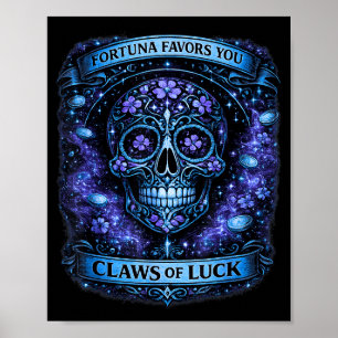 Lustig Glück ist für Häretiker Sprüche 16_33 stLus Poster
