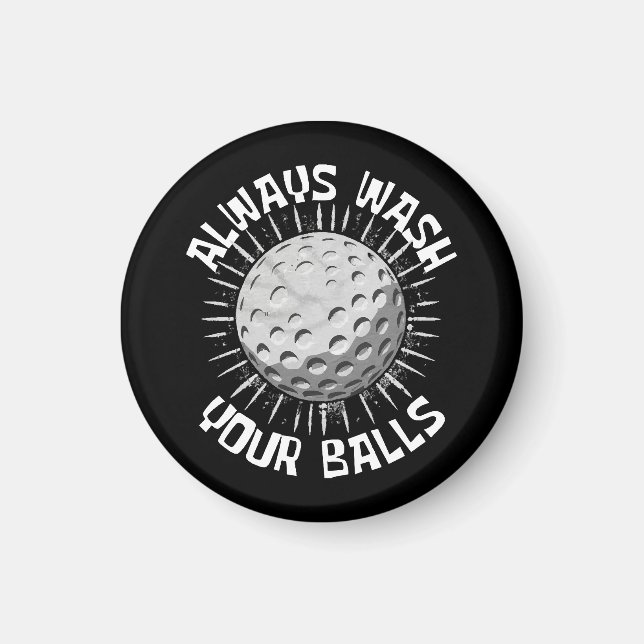 Lustig-golf Magnet (Vorne)