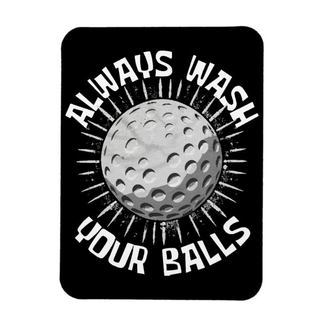Lustig-golf Magnet (Vertikal)
