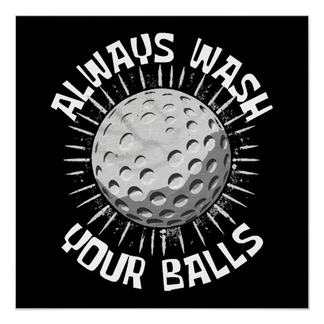 Lustig-golf Poster (Vorderseite)