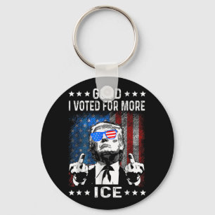 Lustig Gut Ich Wählte Mehr Eis Patriotisch Schlüsselanhänger