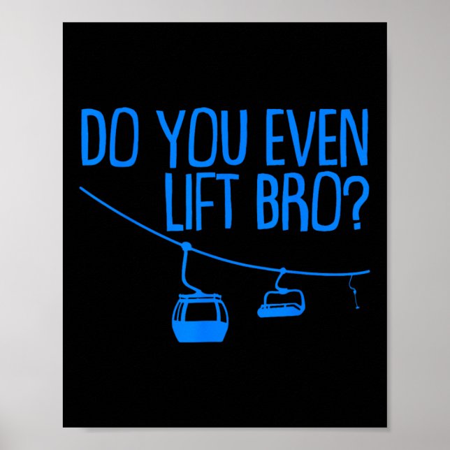 Lustig, hebst du überhaupt, Bruder-Geschenk, süßer Poster (Vorne)