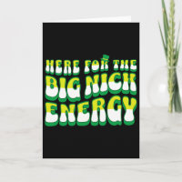 Lustig hier für die große Nick-Energie
