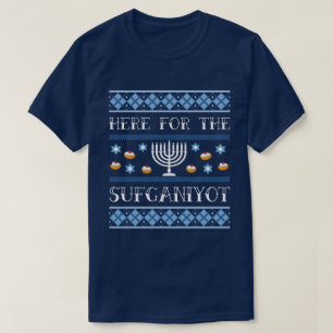 Lustig hier für die Sufganiyot Chanukka T-Shirt