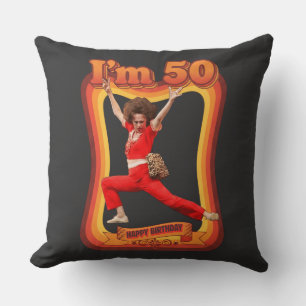 Lustig Ich bin 50 Alles Gute zum Geburtstag Sally Kissen
