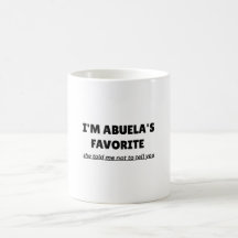 Lustig „ICH BIN ABUELAS LIEBLING“ – Süße Latino-Fa