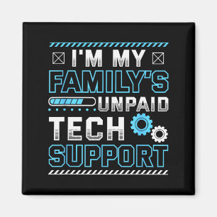 Lustig, ich bin der unbezahlte Technik-Support mei Magnet