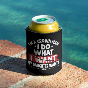 Lustig Ich Bin Ein Erwachsener Mann Ich Tue Was Me Dosenkühler