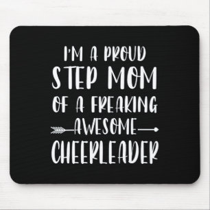 Lustig, ich bin eine stolze Cheer Step-Mama einer Mousepad
