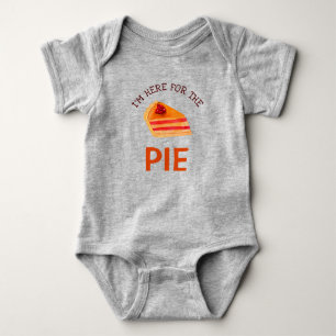 Lustig, ich bin hier wegen dem Pie Thanksgiving Baby Strampler