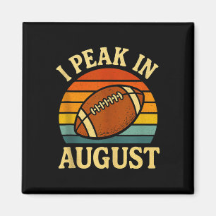 Lustig ich erreiche meinen Höhepunkt im August Fan Magnet