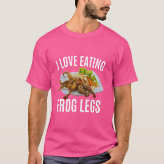 Lustig, ich esse Froschschenkel - Französisch & Ch T-Shirt