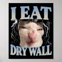 Lustig Ich Esse Trockenbau Dumme Katzen Meme Männe