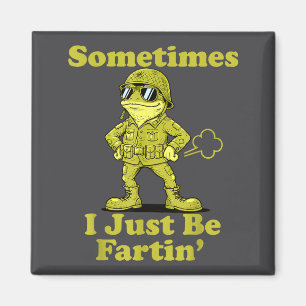 Lustig Ich Frosch Humor Sarkastisch Manchmal Einfa Magnet