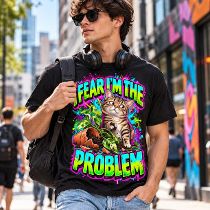 Lustig Ich fürchte, ich bin das Problem Lustige Ka T-Shirt