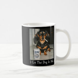 Lustig Ich Habe Den Hund In Mir Dachshund Wiener H Kaffeetasse