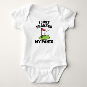 Lustig Ich Habe Gerade Meine Hose Geschlagen Golf Baby Strampler