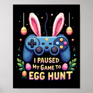 Lustig, ich habe mein Spiel pausiert, um eine Oste Poster