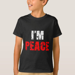 Lustig, ich komme in Frieden, ich bin Friedens-Pas T-Shirt