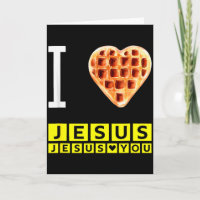 Lustig Ich Liebe Jesus Waffel Herz Christliches Fr