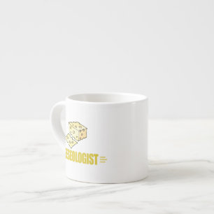 Lustig, ich liebe Käse Espressotasse