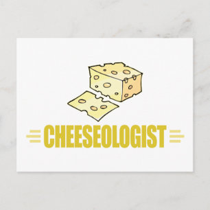 Lustig, ich liebe Käse Postkarte