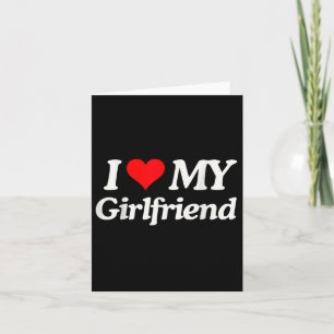 Lustig ich liebe meine heiße Freundin ich liebe me Karte