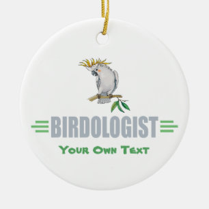 Lustig Ich liebe Nymphensittiche Keramik Ornament