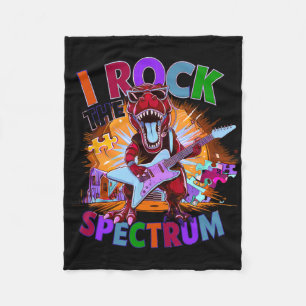Lustig, ich rocke das Spektrum Autismus Mutter Bew Fleecedecke