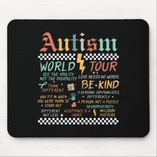 Lustig, ich rocke die Spectrum-Autismus-Welttourne Mousepad