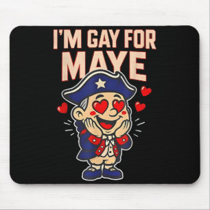 Lustig, ich stehe auf Maye Mousepad