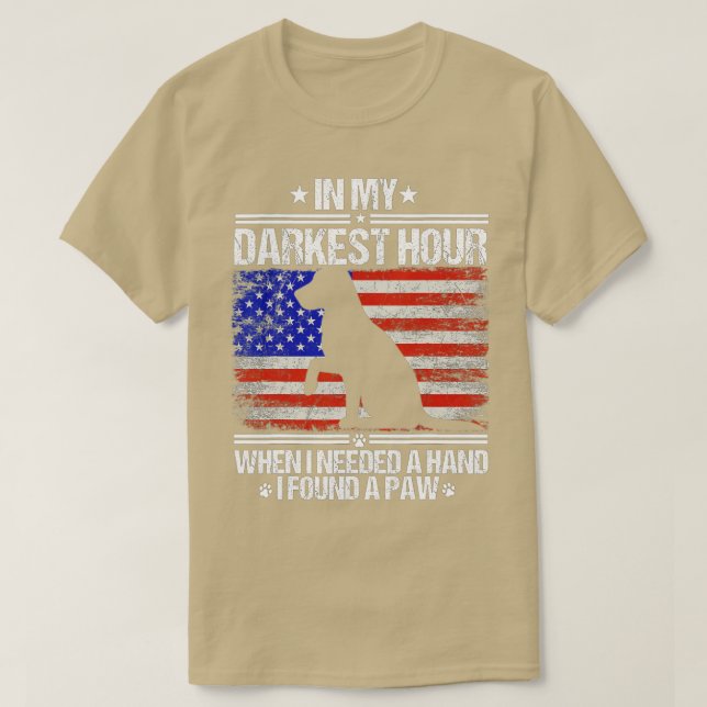 lustig in meiner dunkelsten Stunde, wenn ich eine  T-Shirt (Design vorne)